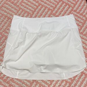 Athleta White Athletic Skort
